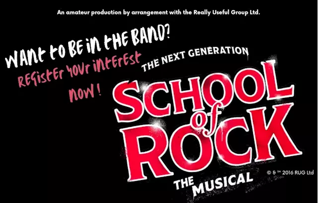 Shrewsbury Musical Theatre Company call open auditions for 'School of Rock’ production