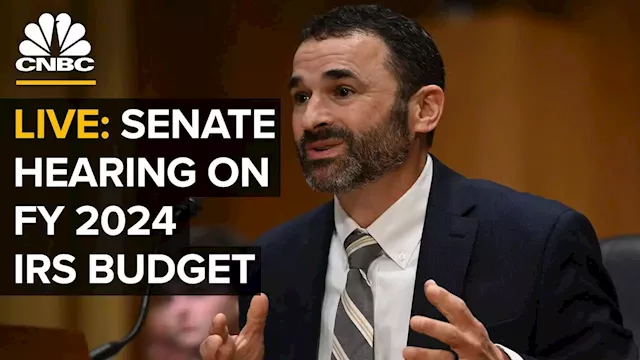 LIVE: The Senate Finance Committee holds a hearing on the IRS's 2024 fiscal year budget — 04/19/23