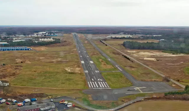 No injuries after business jet veers off runway at N.J. airport