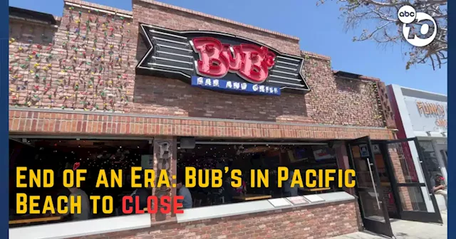 Bub's at the Beach set to close after 25 years in business