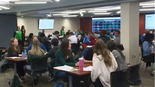 Local students compete in stock market challenge