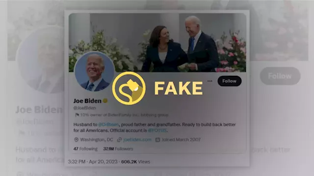 Was Biden's Twitter Account Designated for Business?