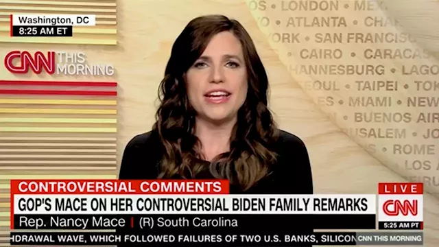 Rep. Nancy Mace doubles down after sounding alarm on Hunter Biden business deals: 'Not a conspiracy theory'