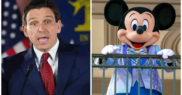 Disney sues DeSantis over alleged 'campaign to weaponize government power' against company