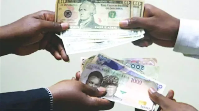 Naira gains at official market