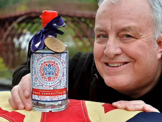 Gin fit for a king as family business marks coronation in regal style