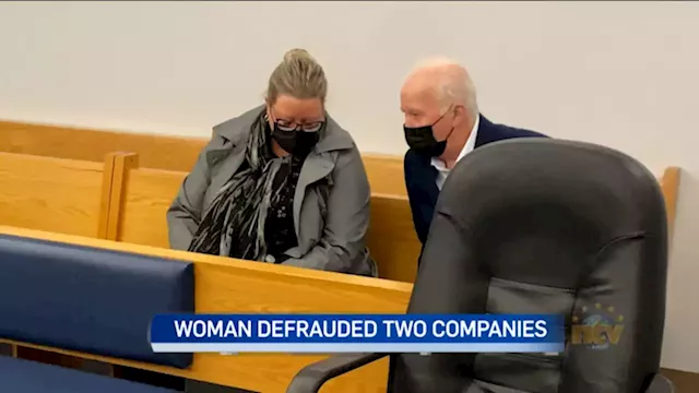 Company supports woman who defrauded two businesses