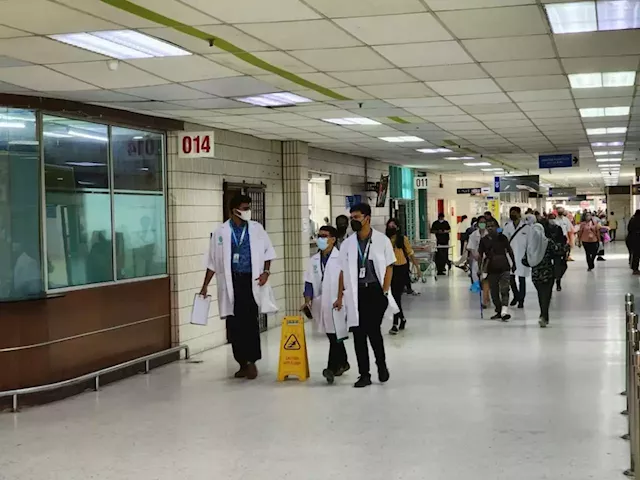 Business as usual at George Town public hospitals on 'Black Monday'