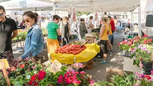 Find fresh, local food options at the Lincoln Square Farmers Market this summer