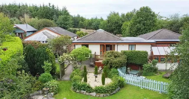 Inside NI three-bed country residence with annex and two ponds on the market