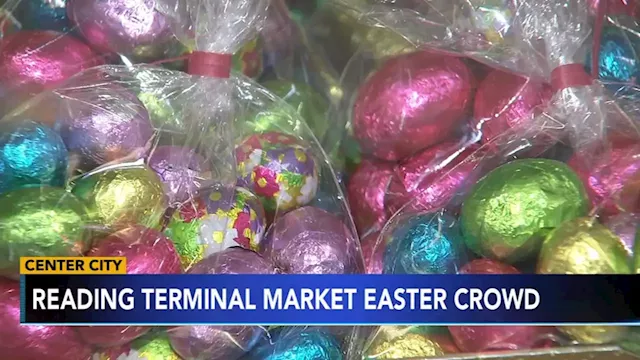 Celebrators prep for Easter weekend by stocking up on sweets at Reading Terminal Market