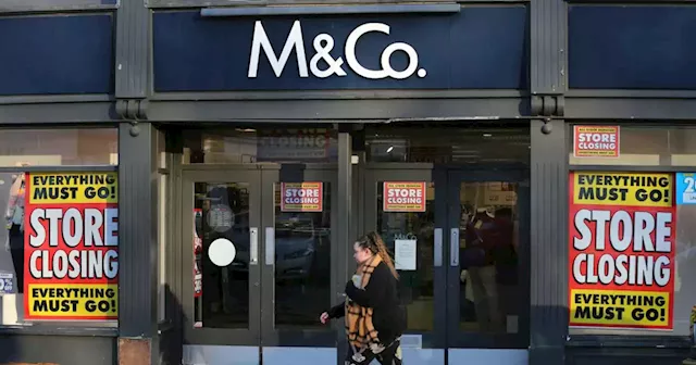 M&Co close Newton Mearns and Wishaw stores as business wraps up following administration