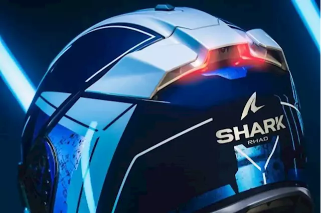 2023 Shark Skwal i3 helmet with integrated brake light, expected availability in Malaysia market by July - paultan.org