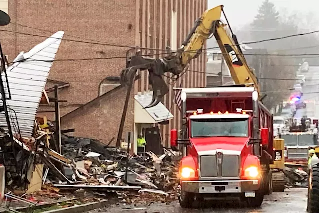 Relatives of victims killed in a Pennsylvania chocolate factory explosion demand answers from the company