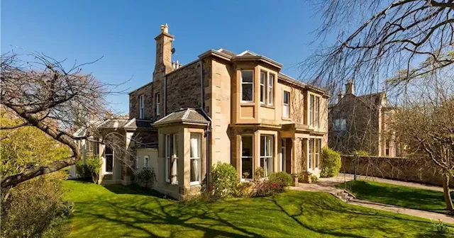 Edinburgh 'millionaire's mansion' with garden annex on market for £3.2million