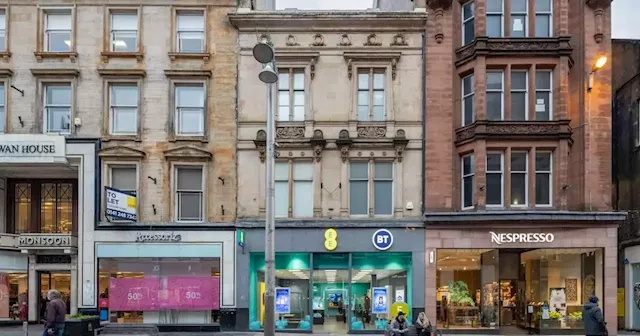 Two Buchanan Street buildings hit the market for nearly £10 million