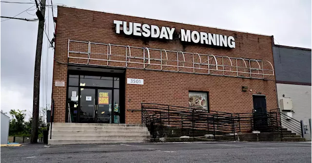 Tuesday Morning is going out of business and closing all of its stores