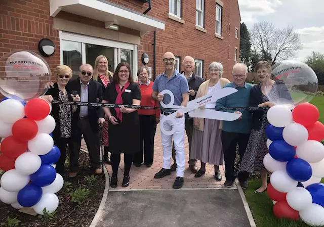 TV Antiques Expert opens new retirement community in Market Drayton