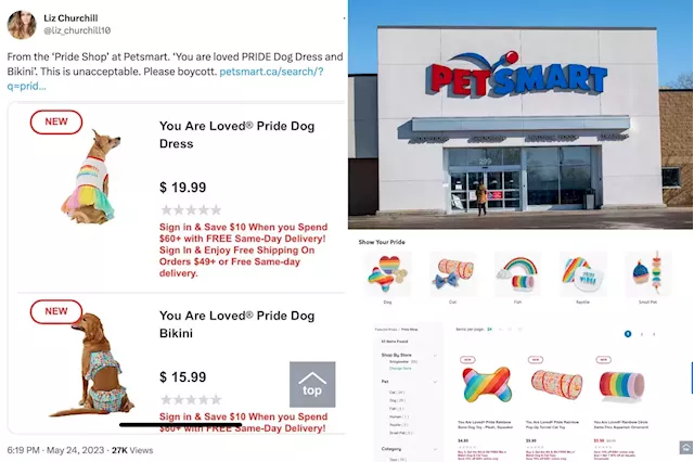 PetSmart becomes latest company to face backlash over Pride merchandise