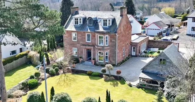 Stunning Glasgow six bedroom home hits market for more than £1million