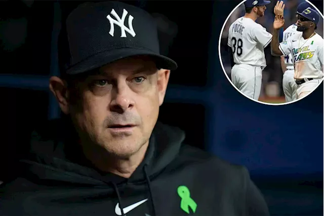 Aaron Boone admits Rays do things ‘we can’t’ despite payroll, market disparity