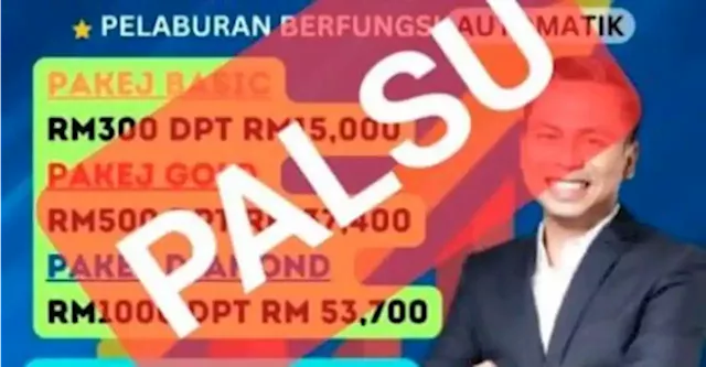 Fahmi denies link to investment scheme advertisement