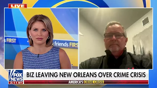 New Orleans CEO moving business over rampant crime: 'Time for me to protect my people'