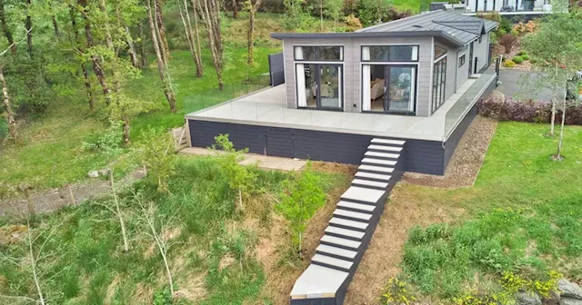 Luxury holiday lodge hits the market as most expensive in Scotland