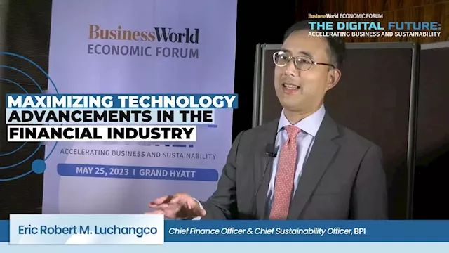 Eric Robert M. Luchangco of BPI on maximizing technology for sustainable finance