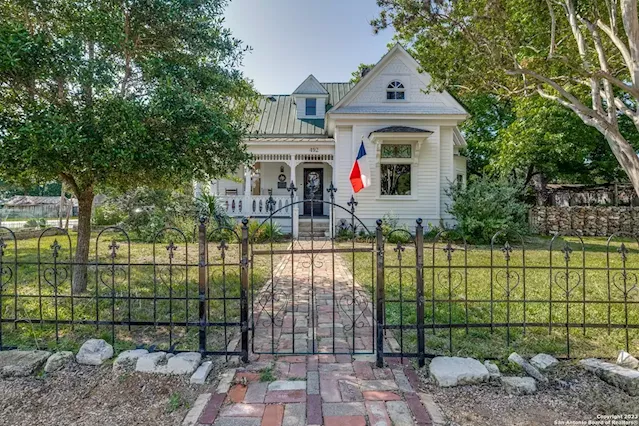 A 1890 New Braunfels home built by one of the city's most prominent business moguls is for sale