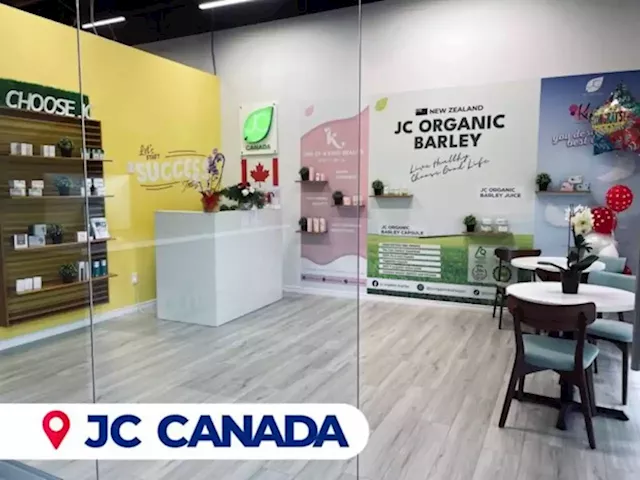 Filipino company JC expands to Canada with high demand for its organic barley products