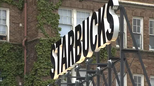 Starbucks workers accuse company of taking down Pride decorations