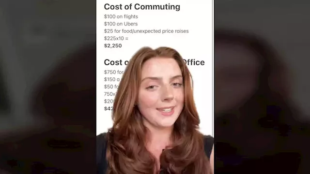 Summer intern's commute goes viral: She flies from South Carolina to New Jersey because it's cheaper than renting | CNN Business