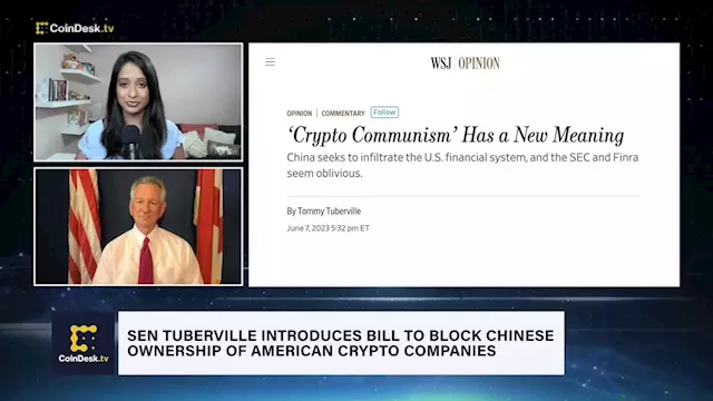 Sen. Tuberville on Bill to Block Chinese Ownership of American Crypto Companies