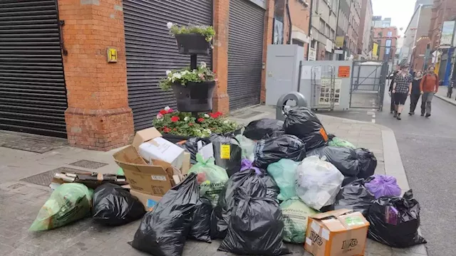 Businesses in Dublin city told no more need for bin bags on streets following warning to waste companies