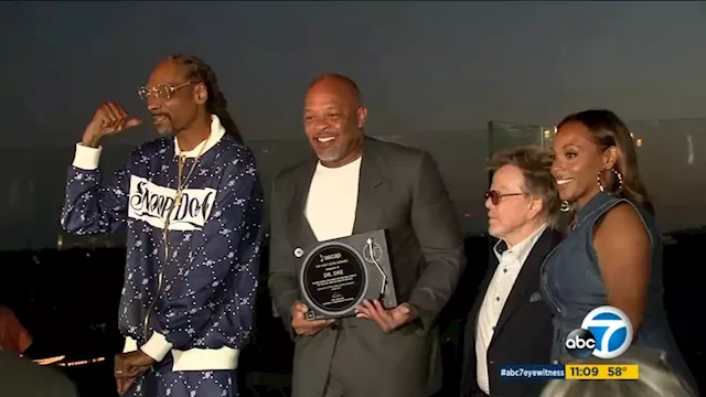 Dr. Dre receives first-ever Hip-Hop Icon Award from music industry group ASCAP