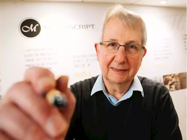 Shropshire man who spent 48 years with the same pen company signs off after long career