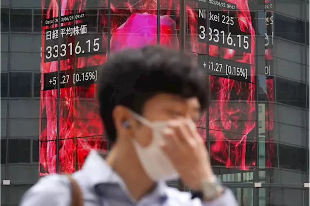 Stock market today: World shares slip after central banks crank interest rates still higher