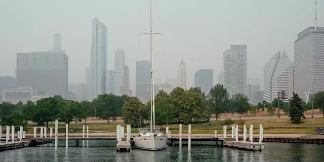 WATCH LIVE: Smoke chokes skies for over 120 million Americans as Canadian wildfire pours across US | Fox Business Video