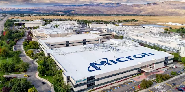 Micron's sales down 57% as market bottoms out