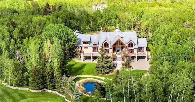 Stunning home with golf course hits market but don't drive up the asking price