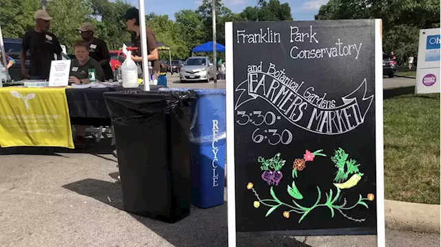 Franklin Park Conservatory hosts first farmers market of the season