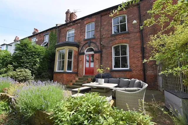 This five-bedroom terraced home in the heart of an enviable neighbourhood is on the market for less than £800,000