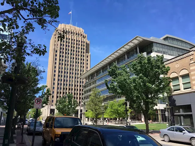 Pa. landmark building goes on the market after power company moves