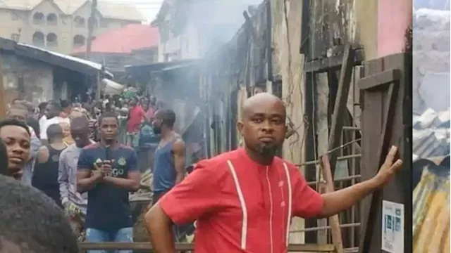 Fire guts Aba international market