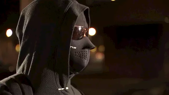 EXCLUSIVE: SF business owner patrols neighborhood with imitation gun, ski mask to scare off thieves