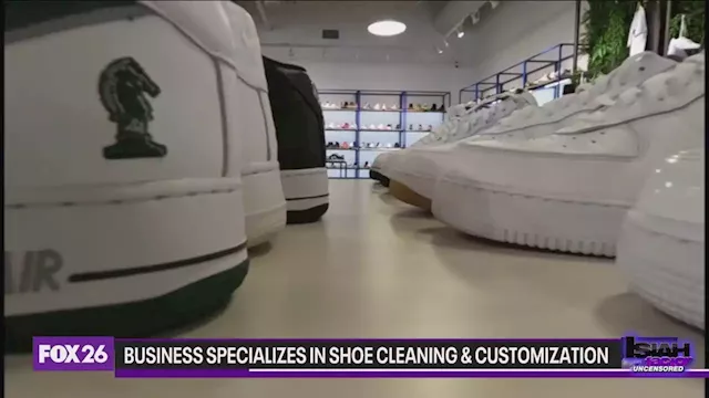 Business specializes in shoe cleaning & customization