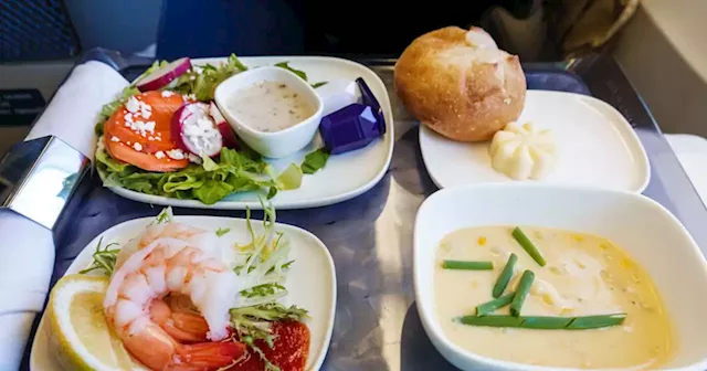 Furious business class passenger forces flight to divert in menu meltdown