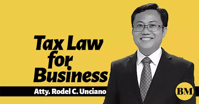 Local business tax on association dues | Atty. Rodel C. Unciano