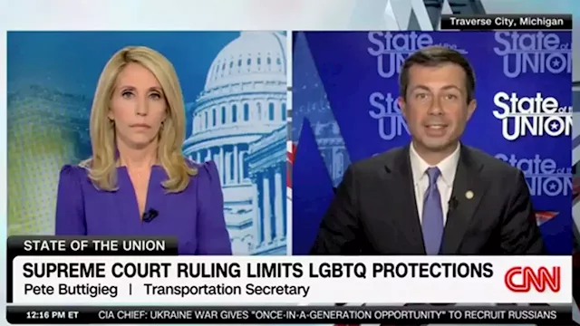 Buttigieg claims Lorie Smith 'went into wedding business' only to provoke 'case like this' after SCOTUS ruling